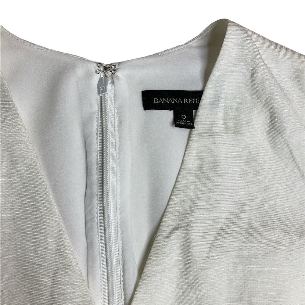 Banana Republic Linen blend romper size 0 - Picture 4 of 8